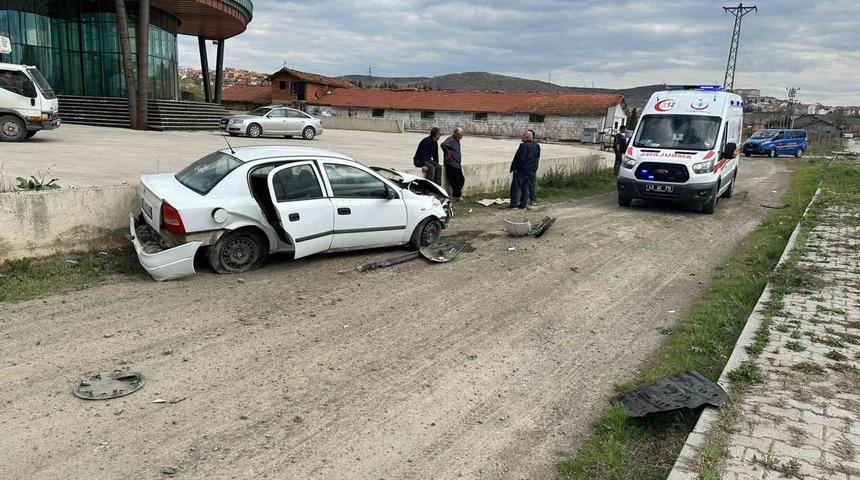 Tavşanlı’da trafik kazası: 1 yaralı