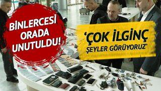 Kredi kartı, cep telefonu, para, kimlik… Binlercesi orada unutuldu: ‘Çok ilginç şeyler görüyoruz, gelin alın’