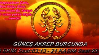 Güneş Akrep Burcunda