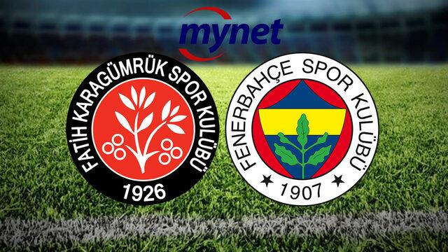 Fatih Karagümrük Fenerbahçe maçı ne zaman, saat kaçta? Fatih Karagümrük Fenerbahçe maçı hangi kanalda?