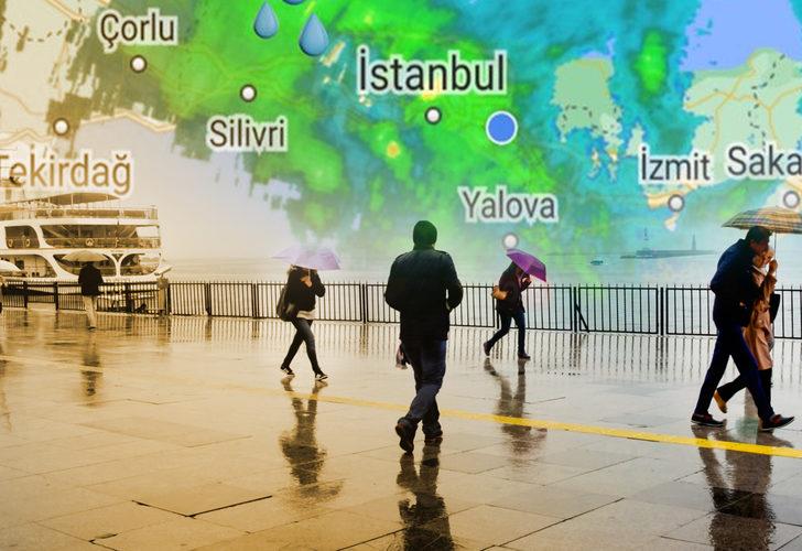 Radara yansıdı, 58 saat boyunca sürecek! İstanbul için dikkat çeken hava durumu tahmini... Dışarı çıkacaklar dikkat!