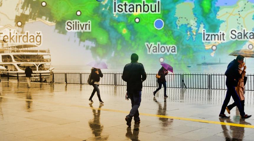 Radara yansıdı, 58 saat boyunca sürecek! İstanbul için dikkat çeken hava durumu tahmini... Dışarı çıkacaklar dikkat!