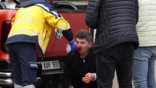 Tacizciye sokak ortasında meydan dayağı! Genç kızın çığlıklarını duyan koştu