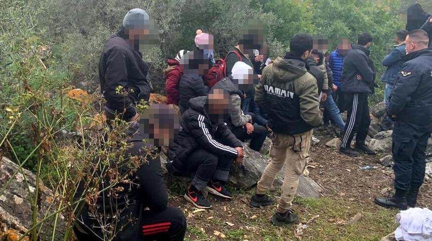 Şaşkına çeviren olay! Göçmenleri 'Yunanistan' diye bakın nereye bıraktılar