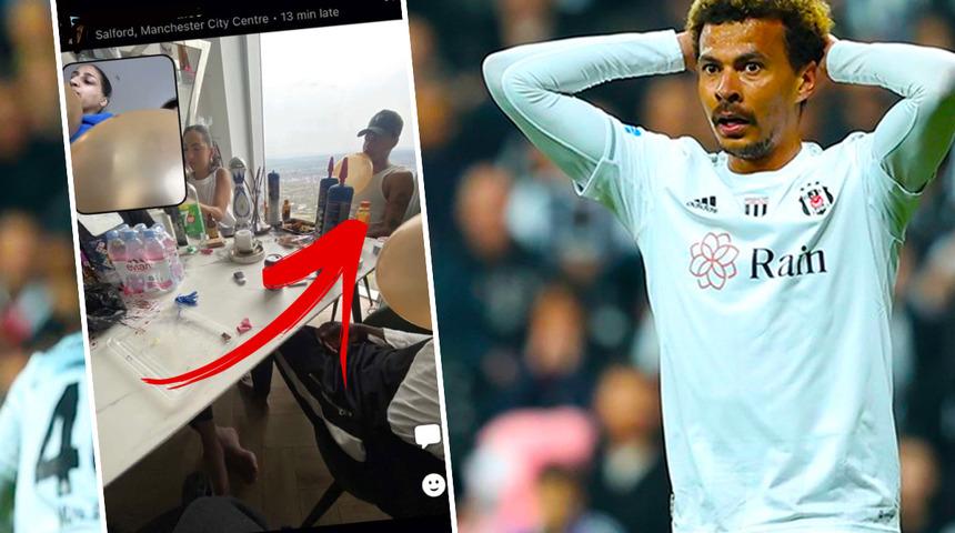 Herkesi şaşırttı! Tedavi için İngiltere'ye giden Dele Alli, 'güldüren gaz' kullandığı bir görüntü ortaya çıktı!
