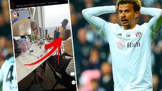 Herkesi şaşırttı! Tedavi için İngiltere'ye giden Dele Alli, 'güldüren gaz' kullandığı bir görüntü ortaya çıktı!