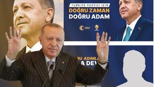 'Doğru zaman doğru adam...' AK Parti'nin seçim sloganı belli oldu! Adaylar için broşür ve pankartlar hazırlandı