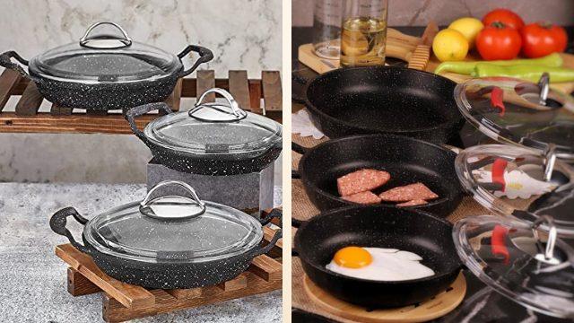 Uzun ömürlü ve kullanışlı en iyi döküm sahan setleri