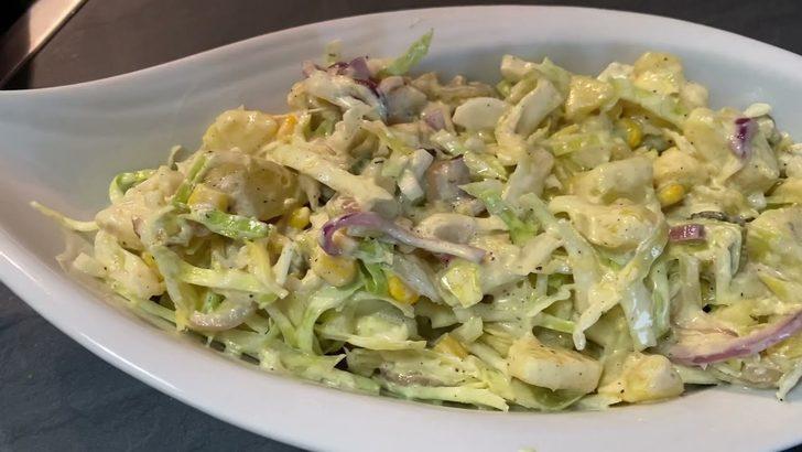 Almanların en meşhur salatası Kartoffelsalat (patates salatası) nasıl yapılır? Tadı damağınızda kalacak kartoffel salatası tarifi!