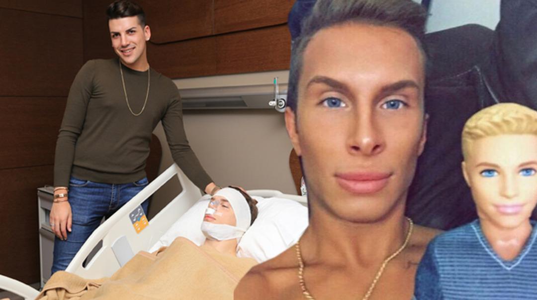 Kerimcan'ın en yakın arkadaşı Barbie'nin sevgilisine benzemek i&ccedil;in bı&ccedil;ak altına yattı 