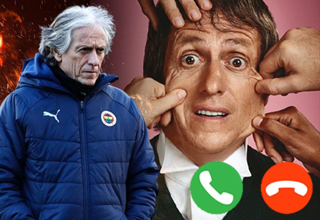 Korktukları başlarına geldi! Fenerbah&ccedil;e taraftarının beklediği telefon: 'Alo Jorge Jesus' 