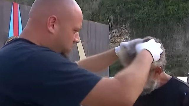 Survivor ödül oyununda yürekleri ağızlara getiren olay! Murat Eken başından yaralanıp kanlar içinde kaldı