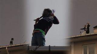 'İntiharkolik' Hasan, 84. denemesinde yine olay yarattı! Çevredekilerin yürekleri ağza geldi