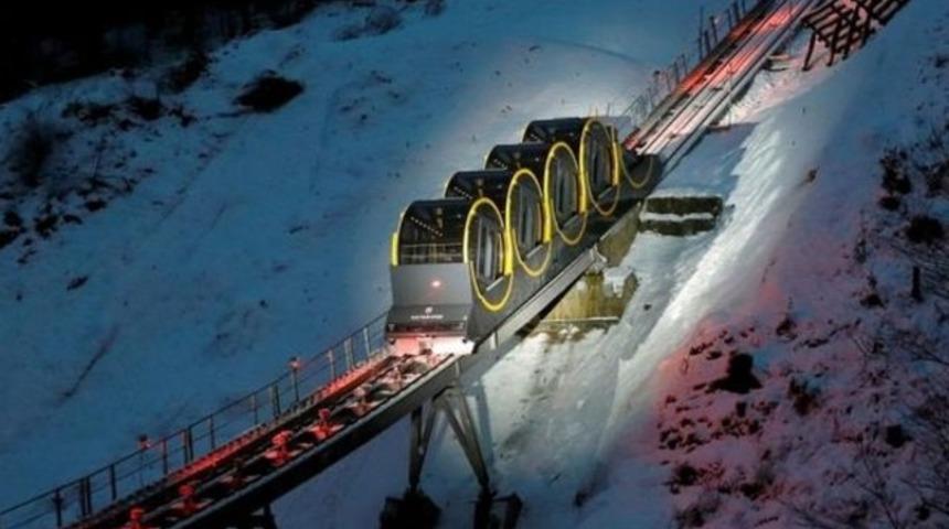 Dünyanın en dik feniküleri İsviçre'de açılıyor