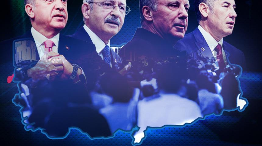 'Şehir efsanesi' diyerek açıkladı: Son seçim anketinde cumhurbaşkanı adaylarının oy oranları dikkat çekti! 'Sürpriz olur' dedi, önde giden ismi söyledi