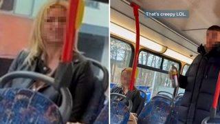 Bomboş otobüste yanındaki koltuğa oturmak isteyen adama böyle tepki gösterdi.... O anlar otobüsün güvenlik kamerasına yansıdı