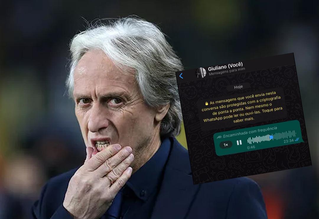 Brezilya basını Jorge Jesus'un ses kaydını yayınladı, dinleyenler şaştı kaldı! İmza i&ccedil;in tarih verdi...
