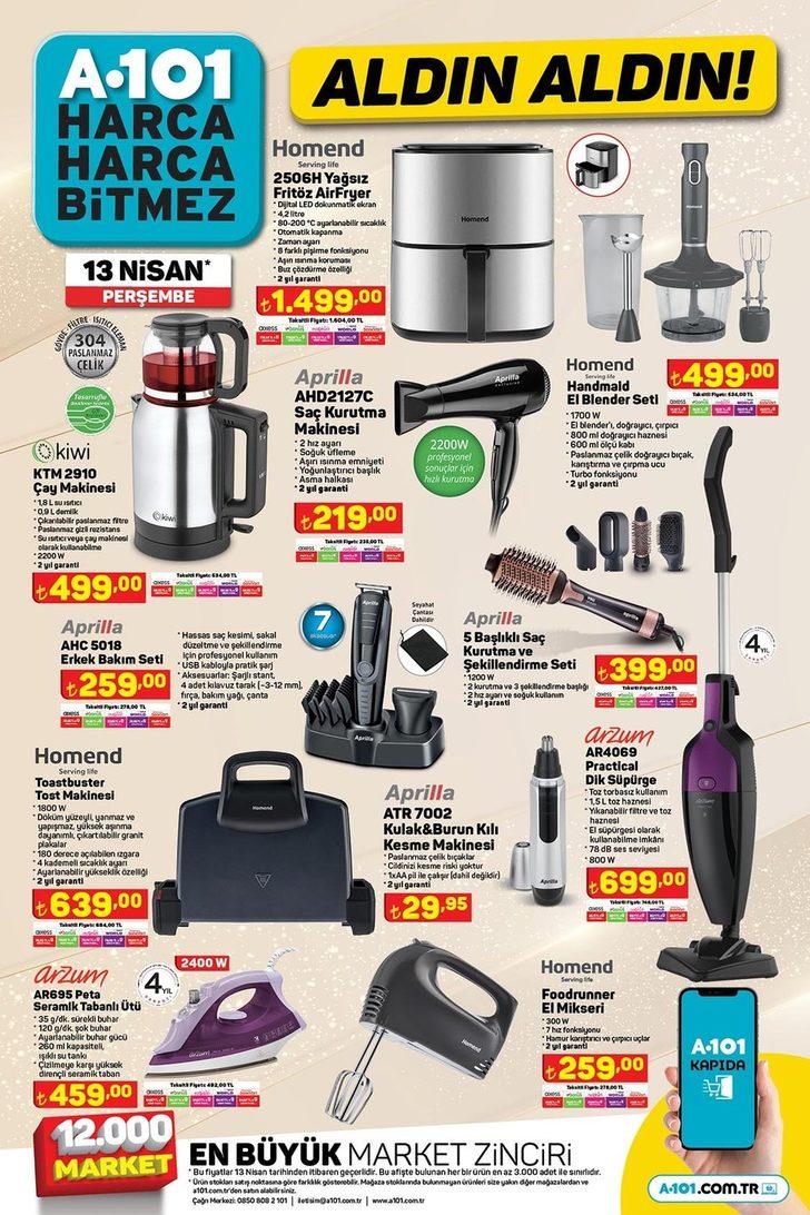 A101'den yaz öncesi kaçırılmayacak indirim! Bisiklet 2.199,00 TL, bahçe salıncağı 3.999.00 TL! İşte 13 Nisan 2023 A101 aktüel ürünleri G3