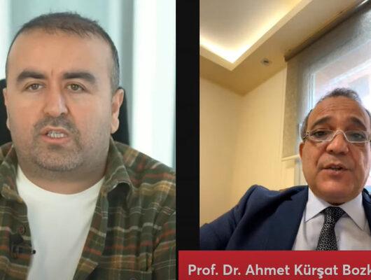 Prof. Dr. Bozkurt'tan 'kan satıyor' algısı ile ilgili çarpıcı sözler