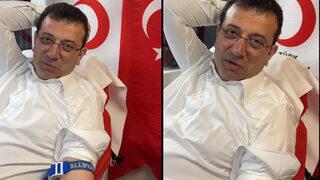 Ekrem İmamoğlu Kızılay'a kan bağışı yaptı: Herkesi kan vermeye davet ediyorum, Kızılay bizim, hepimizin