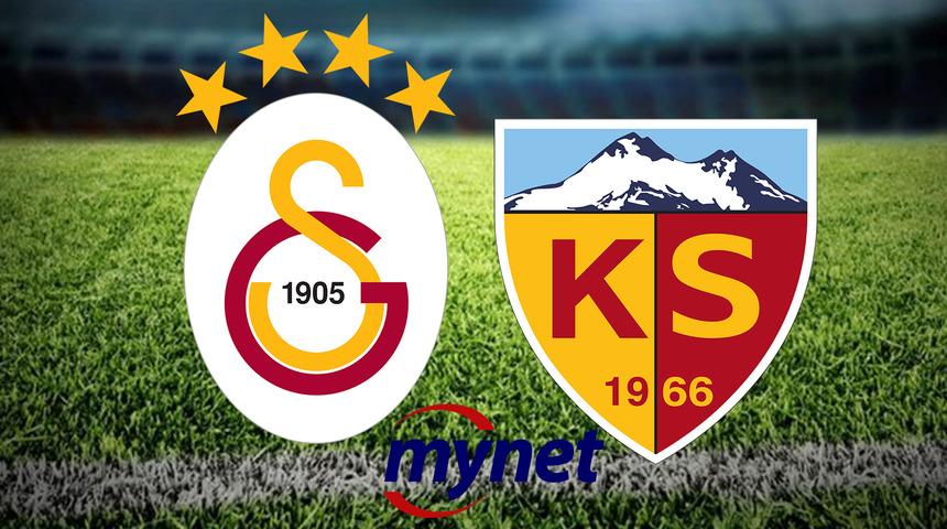 Galatasaray Kayserispor maçı saat kaçta, hangi kanalda? İşte Galatasaray Kayserispor maç sonucu