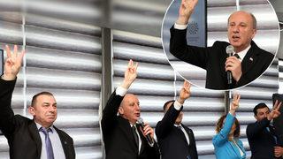 'İlk kez gösteriyorum' Muharrem İnce Memleket Partisi'nin selamlama işaretini tanıttı! 'Ne bu?'