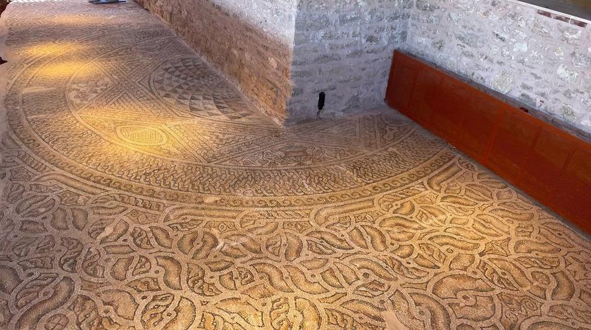 Zeytinburnu’nda yapımına başlanan Kazlıçeşme Mozaik Müzesi’nde sona gelindi