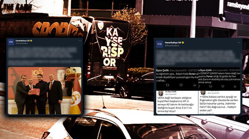 Son dakika: Fenerbahçe'den üst üste olay yaratan paylaşımlar! Galatasaray, Dursun Özbek, Lale Orta, TFF, PFDK, MHK ve Kayserispor...