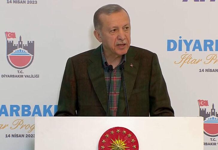 Son dakika: Cumhurbaşkanı Erdoğan'dan Diyarbakır'da önemli açıklamalar