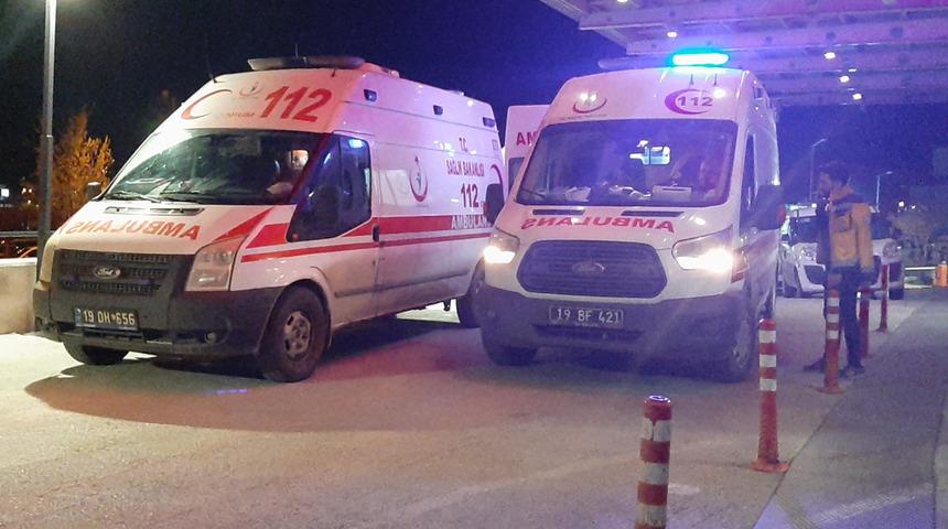 Çorum'da silahlı saldırı: Baba öldü, oğlu yaralandı