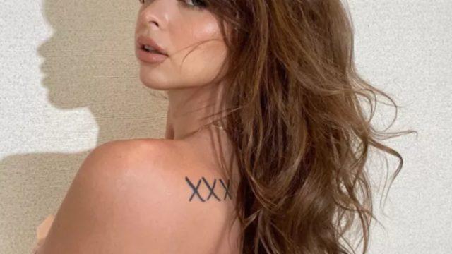 Eski yetişkin film yıldızı Riley Reid mini elbisesiyle yere çömelip poz verdi! Beğeni butonu adeta çöktü