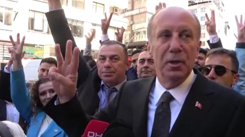 '6 parmak vardı da biz mi yapmadık' Muharrem İnce'nin 'selamlama işareti' sözleri sosyal medyada gündem oldu!