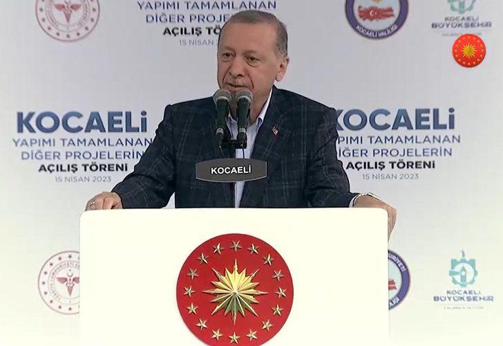 SON DAKİKA | Cumhurbaşkanı Erdoğan'dan Kocaeli'de önemli açıklamalar