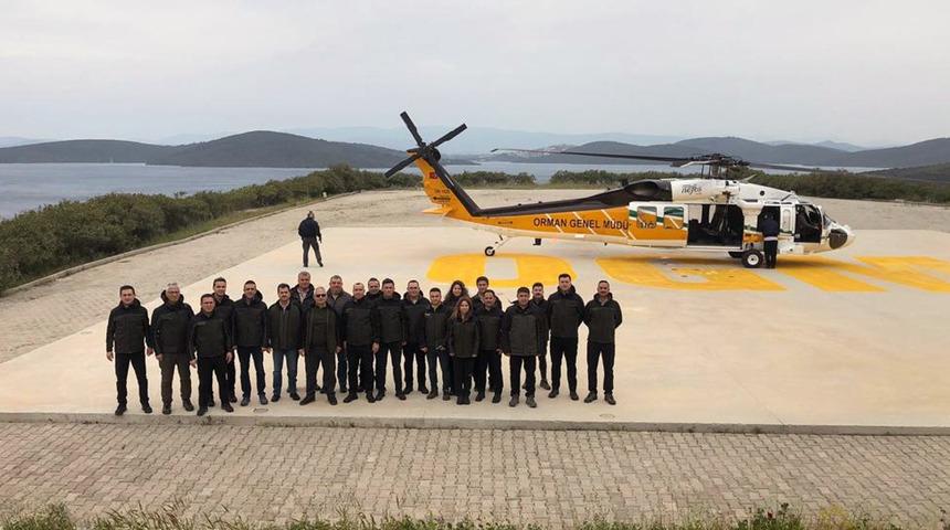 İlk kez envantere girdi! Orman yangınlarına karşı gece gündüz görev yapacak