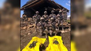 Bakan Soylu fotoğrafla duyurdu! Terör örgütüne bir darbe daha: Çatışma sonucu ölü olarak ele geçirildiler