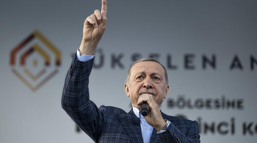 Son dakika: Cumhurbaşkanı Erdoğan'dan Millet İttifakı'na sert sözler: Kafa göz birbirine girenlerin...