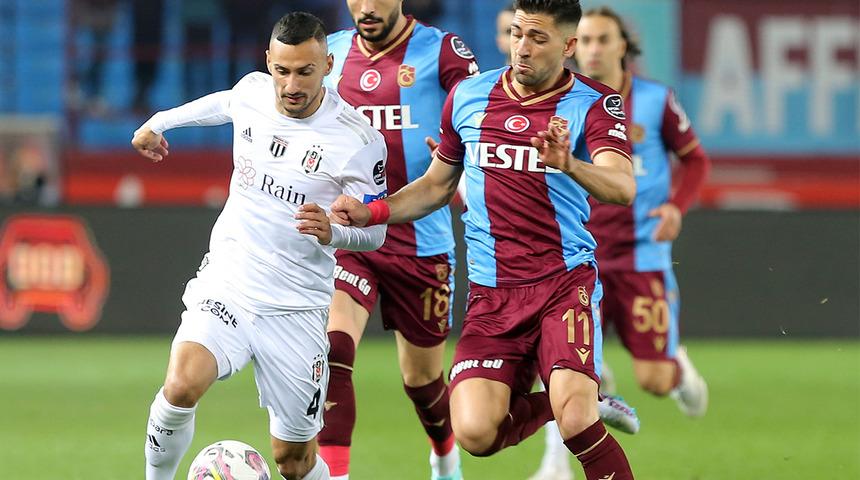 SON DAKİKA: Derbide puanlar paylaşıldı! Trabzonspor Beşiktaş ile golsüz berabere kaldı