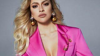 Küvette üstsüz poz vermişti! Hadise dekoltesiyle nefes kesti