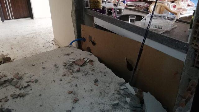 Mersin'de solunum cihazından sızan gazın patlaması sonucu KOAH hastası çift yaralandı