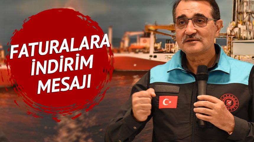 Son dakika: Bakan Dönmez açıkladı: Karadeniz gazı iletim hattına verildi! Faturaya indirim mesajı...