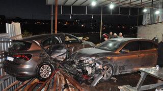 Mersin'de trafik kazasında 4 kişi yaralandı