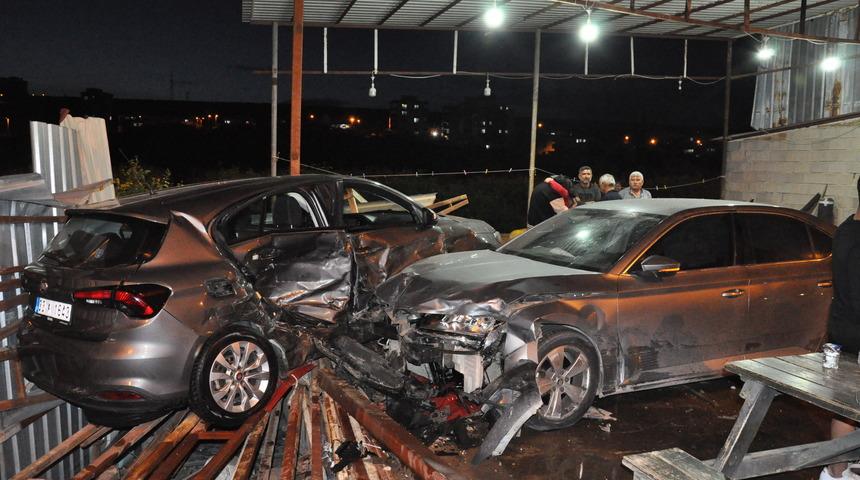 Mersin'de trafik kazasında 4 kişi yaralandı