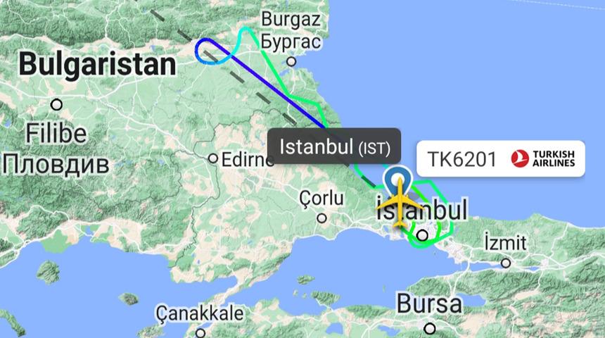 Kargo uçağı teknik arıza nedeniyle İstanbul'a geri döndü!