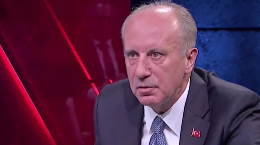 Son dakika: Muharrem İnce canlı yayında böyle tepki gösterdi! 'Bu soruyu saygısızca buluyorum'