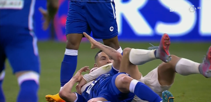 Son dakika: Ne yaptın Ronaldo! Faulüyle Arapları şoke etti! Maç bir anda güreş müsabakasına döndü... G3