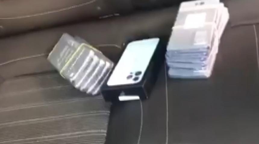 Gaziantep’te 53 adet kaçak cep telefonu ele geçirildi