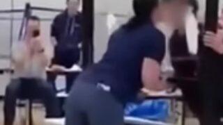 Tepki çeken görüntüler! Öğretmenler ve öğrencilerin krema yalama yarışması gündem yarattı... Veliler ayaklandı