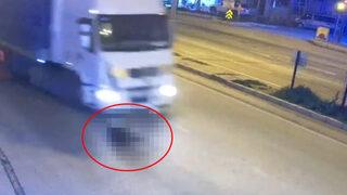 Kameraya yansıyan anlar görenleri dehşete düşürdü! O etkiyle ayakkabıları ayağından çıkıp havaya fırladı