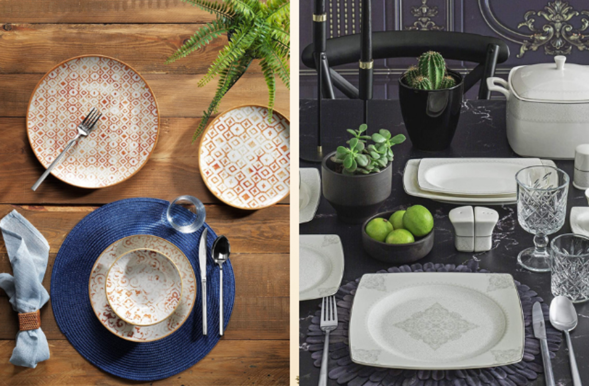 Sofralara yeni gelin dokunuşu: Sofralarınızı süsleyecek birbirinden güzel servis ürünleri