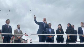 Süleyman Soylu'dan konuşması sırasında şarkı çalan HDP'lilere tepki: 45 dakikadır saygısızlık ve nezaketsizlik yapıyorsunuz